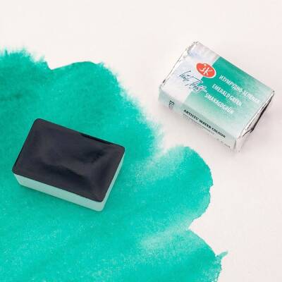 St. Petersburg White Nights Tam Tablet Sulu Boya 713 Emerald Green - 1
