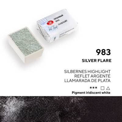 St. Petersburg White Nights Tam Tablet Sulu Boya 983 Silver Flare - 1