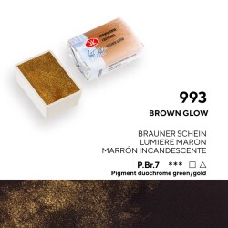 St. Petersburg White Nights Tam Tablet Sulu Boya 993 Brown Glow - 1