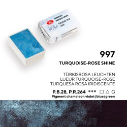 St. Petersburg White Nights Tam Tablet Sulu Boya 997 Turquoise Rose Shine - St. Petersburg
