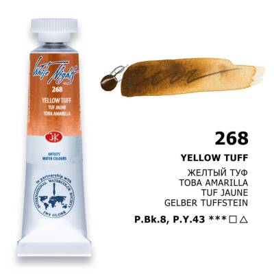 St. Petersburg White Nights Tüp Sulu Boya 10 ml. 268 Yellow Tuff - 1