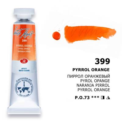 St. Petersburg White Nights Tüp Sulu Boya 10 ml. 399 Pyrrol Orange - 1