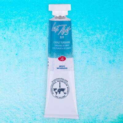 St. Petersburg White Nights Tüp Sulu Boya 10 ml. 531 Cobalt Turquoise - 1