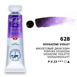 St. Petersburg White Nights Tüp Sulu Boya 10 ml. 628 Dioxazine Violet - St. Petersburg