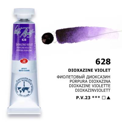 St. Petersburg White Nights Tüp Sulu Boya 10 ml. 628 Dioxazine Violet - 1
