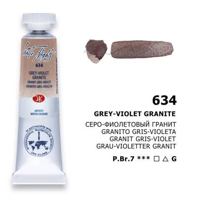 St. Petersburg White Nights Tüp Sulu Boya 10 ml. 634 Grey-Violet Granite - 1