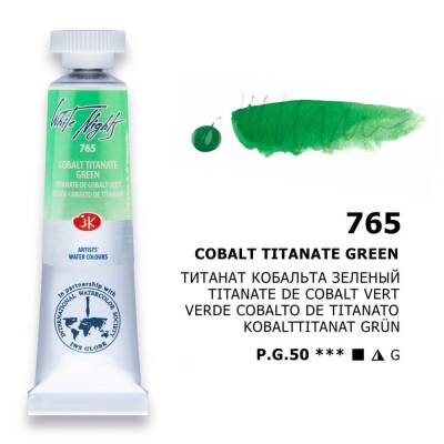 St. Petersburg White Nights Tüp Sulu Boya 10 ml. 765 Cobalt Titanate Green - 1