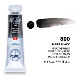 St. Petersburg White Nights Tüp Sulu Boya 10 ml. 800 Mars Black - St. Petersburg