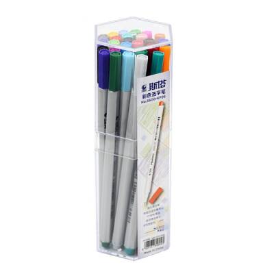 STA 6500 Fineliner Kalem 26 Renk Plastik Kutulu Set - 1