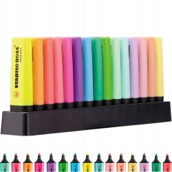 Stabilo Boss Fosforlu İşaretleme Kalemi 15 Renk Set - 1