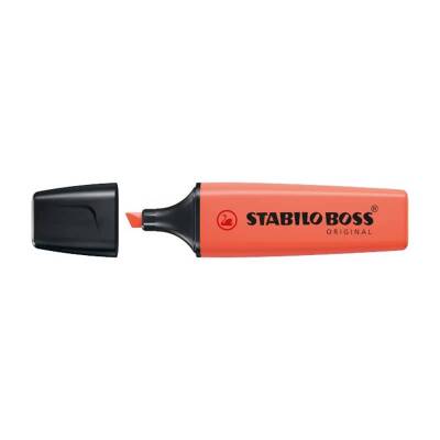 Stabilo Boss Original Fosforlu İşaretleme Kalemi PASTEL KIRMIZI - 1