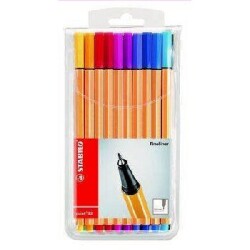 Stabilo Point 88 İnce Keçe Uçlu Kalem 20 Renk Askılı Paket - 1