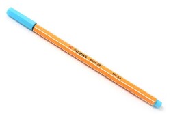 Stabilo Point 88 İnce Uçlu Kalem 0.4 mm Uçuk Mavi - 1