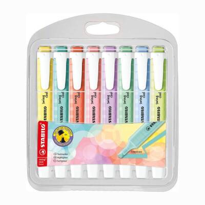 Stabilo Swing Cool Pastel İşaretleme Kalemi 8 Renk Set - 1