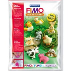 Staedtler Fimo Clay Mould Şekillendirme Kalıbı FARM ANIMALS - 1