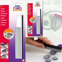 Staedtler Fimo Cutter Kesme Bıçakları 3'lü Set (Sert, Esnek ve Tırtıklı) - 1