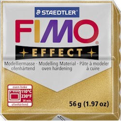 Staedtler Fimo Effect Polimer Kil 57 gr 11 Gold ( Metalik) - 1