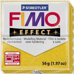 Staedtler Fimo Effect Polimer Kil 57 gr 112 Gold (Simli) - 1