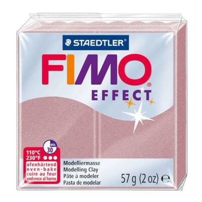 Staedtler Fimo Effect Polimer Kil 57 gr 207 Rose Altın - 1