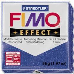 Staedtler Fimo Effect Polimer Kil 57 gr 302 Blue (Simli) - 1