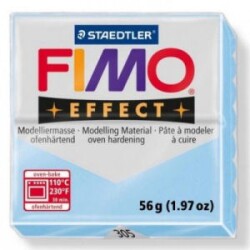 Staedtler Fimo Effect Polimer Kil 57 gr 305 Aqua (Pastel) - 1