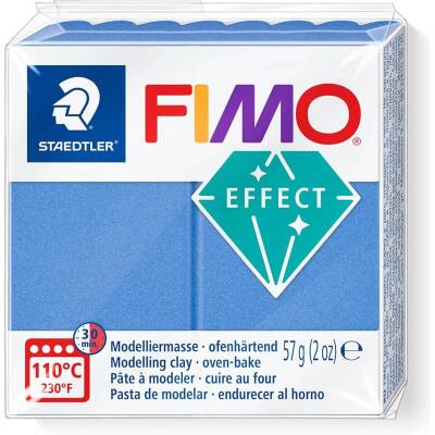 Staedtler Fimo Effect Polimer Kil 57 gr 31 Metallic Blue - 1