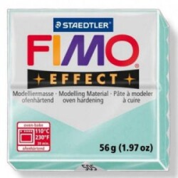 Staedtler Fimo Effect Polimer Kil 57 gr 505 Mint (Pastel) - 1