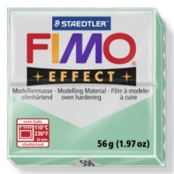 Staedtler Fimo Effect Polimer Kil 57 gr 506 Jade (Mücevher Renkleri) - 1