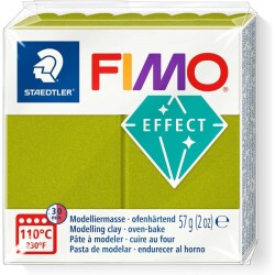 Staedtler Fimo Effect Polimer Kil 57 gr 51 Metallic Green - 1