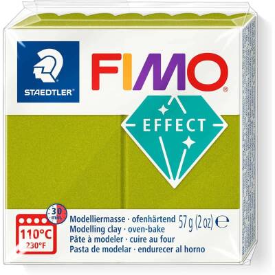 Staedtler Fimo Effect Polimer Kil 57 gr 51 Metallic Green - 1