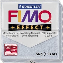 Staedtler Fimo Effect Polimer Kil 57 gr 812 Silver (Simli) - 1