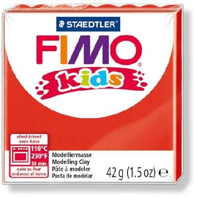 Staedtler Fimo Kids Yumuşak Polimer Kil 42 gr 2 Red - 1
