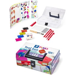 Staedtler Fimo Leather Effect Tool Box Set - 1
