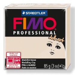 Staedtler Fimo Professional Doll Art Polimer Kil 85 gr. 44 Bej - 1