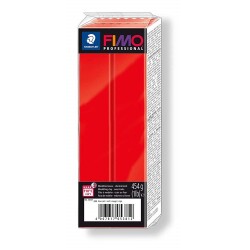 Staedtler Fimo Professional Polimer Kil 454 gr. 200 Doğal Kırmızı - 1