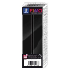 Staedtler Fimo Professional Polimer Kil 454 gr. 9 Siyah - 1