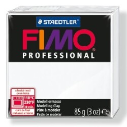 Staedtler Fimo Professional Polimer Kil 85 gr. 0 Beyaz - 1