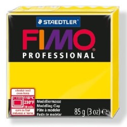 Staedtler Fimo Professional Polimer Kil 85 gr. 100 Saf Sarı - 1
