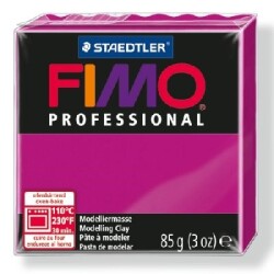 Staedtler Fimo Professional Polimer Kil 85 gr. 210 Saf Macenta - 1