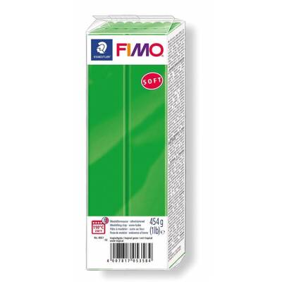 Staedtler Fimo Soft Polimer Kil 454 gr. 53 Tropikal Yeşil - 1