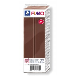 Staedtler Fimo Soft Polimer Kil 454 gr. 75 Çikolata - 1