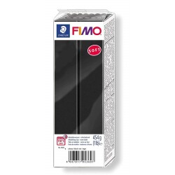 Staedtler Fimo Soft Polimer Kil 454 gr. 9 Siyah - 1
