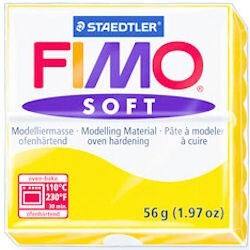 Staedtler Fimo Soft Polimer Kil 57 gr 10 Lemon - 1