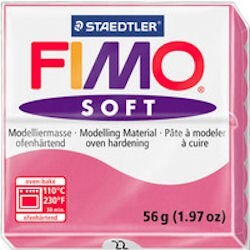 Staedtler Fimo Soft Polimer Kil 57 gr 22 Raspberry - 1