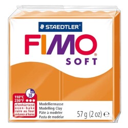 Staedtler Fimo Soft Polimer Kil 57 gr 41 Sunny Turuncu - 1