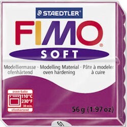 Staedtler Fimo Soft Polimer Kil 57 gr 61 Purple - 1