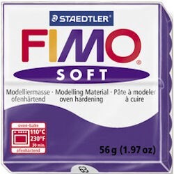 Staedtler Fimo Soft Polimer Kil 57 gr 63 Plum - 1