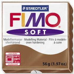 Staedtler Fimo Soft Polimer Kil 57 gr 7 Caramel - 1