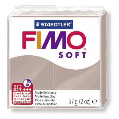 Staedtler Fimo Soft Polimer Kil 57 gr 87 Boz Kahve - 1