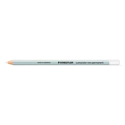 Staedtler Lumocolor Non-Permanent Omnichrom İşaretleme Kalemi Beyaz - 1